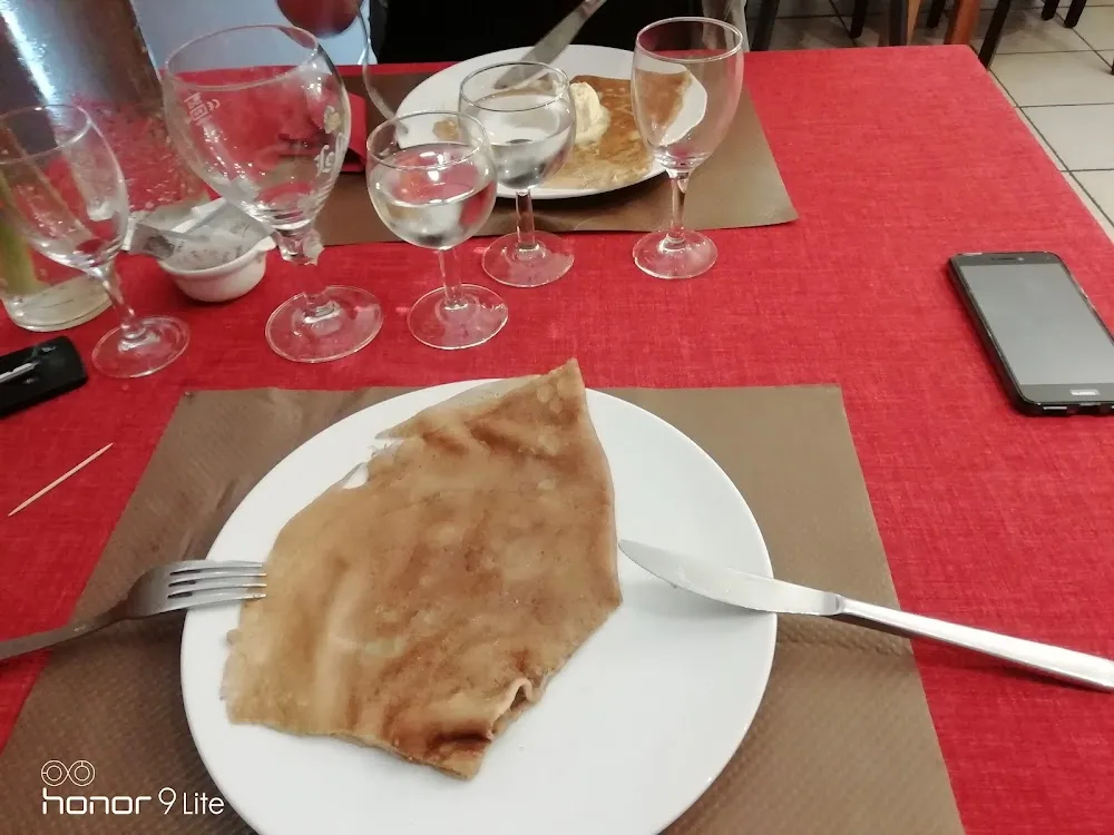 Crêpe À la Crème de Marron