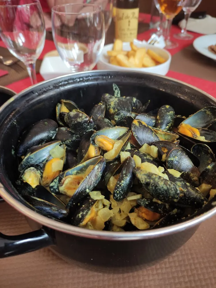Moules Curry